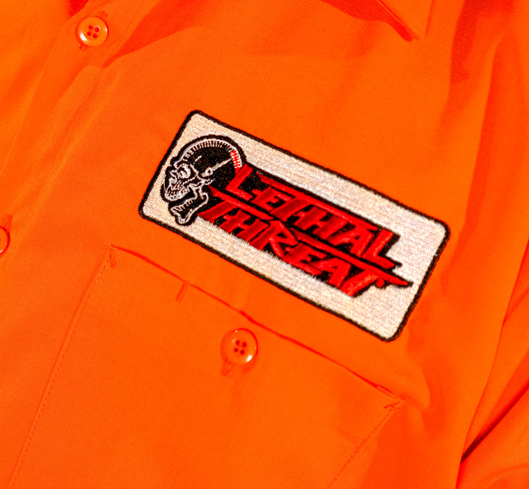 Rollin Right Printed Work Shirt / Shop Shirt