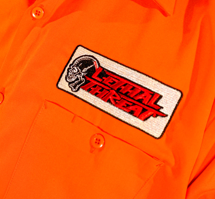 Rollin Right Printed Work Shirt / Shop Shirt