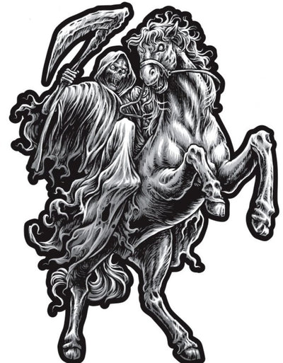 Reaper Horseman Mini Decal/Sticker