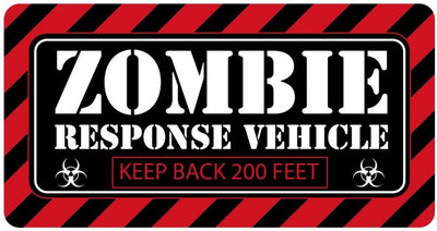Zombie Response Sticker