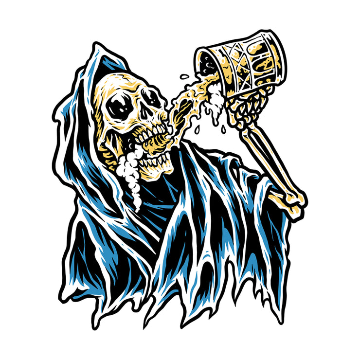 Beer Reaper Mini Decal / Sticker