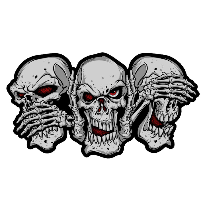 Sinister & Evil Decals - Horror Decals – Lethal Threat