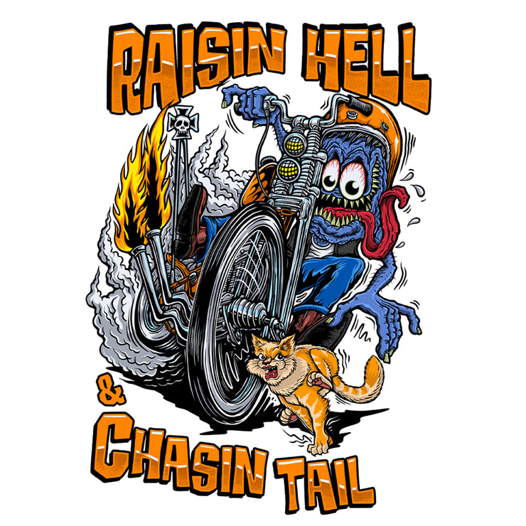 Chasin Tail Mini Decal / Sticker