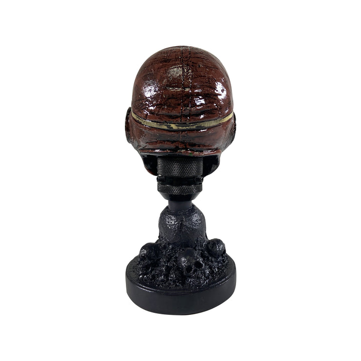 Racing Skull Head with Skull Display Stand / Dash Topper
