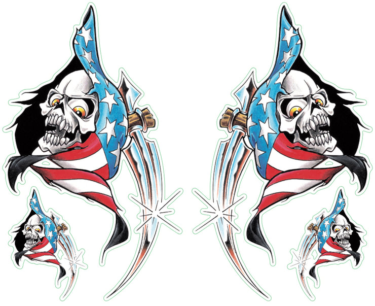 USA Reaper Left & Right Decal