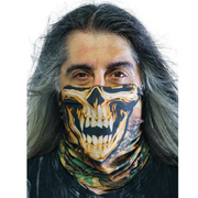 Skull Camo Face Mask