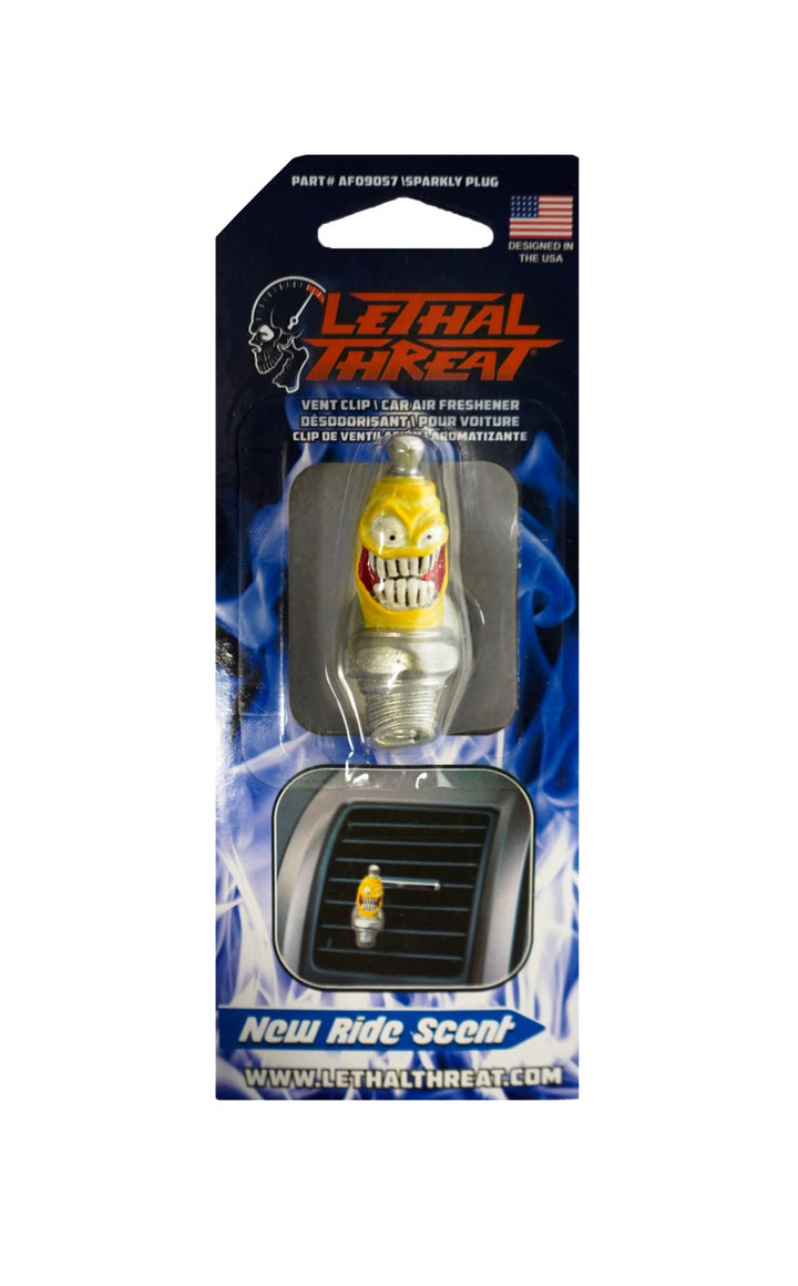 Sparky Plug 3D Vent Clip Air Freshener