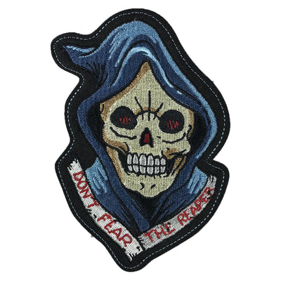 Reaper Head  Vintage Embroidered Patch