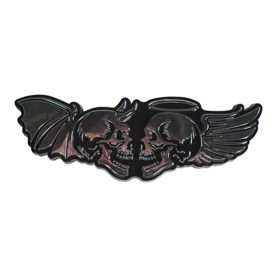 Angel & Devil Skulls ABS Emblem