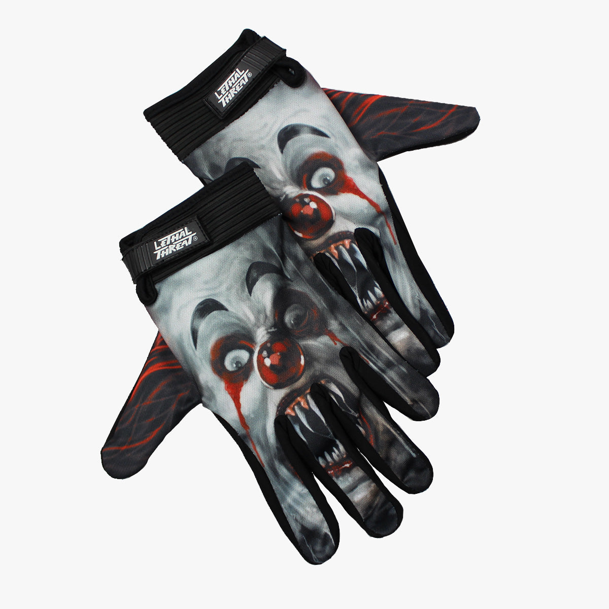 Men's Killer Clown Gloves - Lethal Threat Gloves