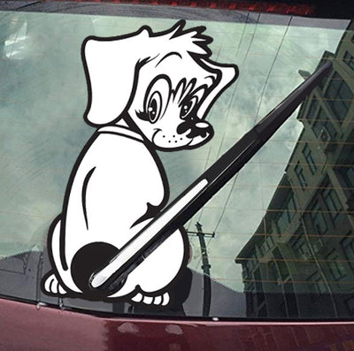 Rear Window Sticker: Dog Sticker