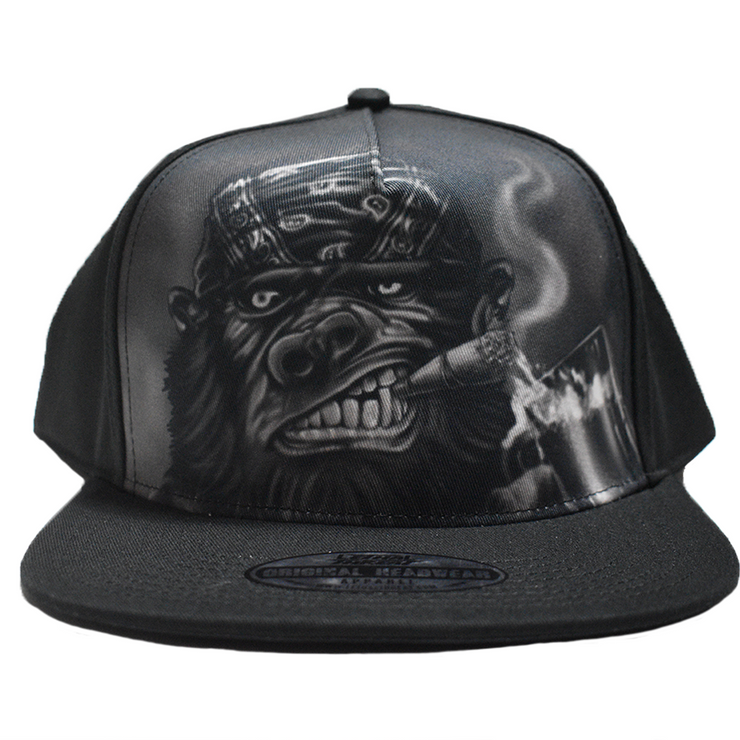 Gorilla Beer Flat Bill Hat