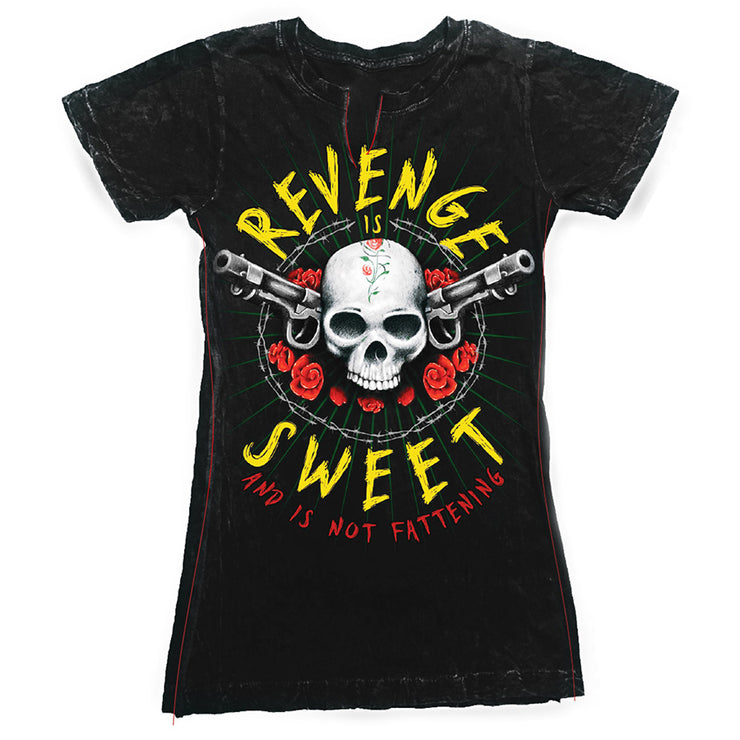 Revenge is Sweet V-Neck T Shirt